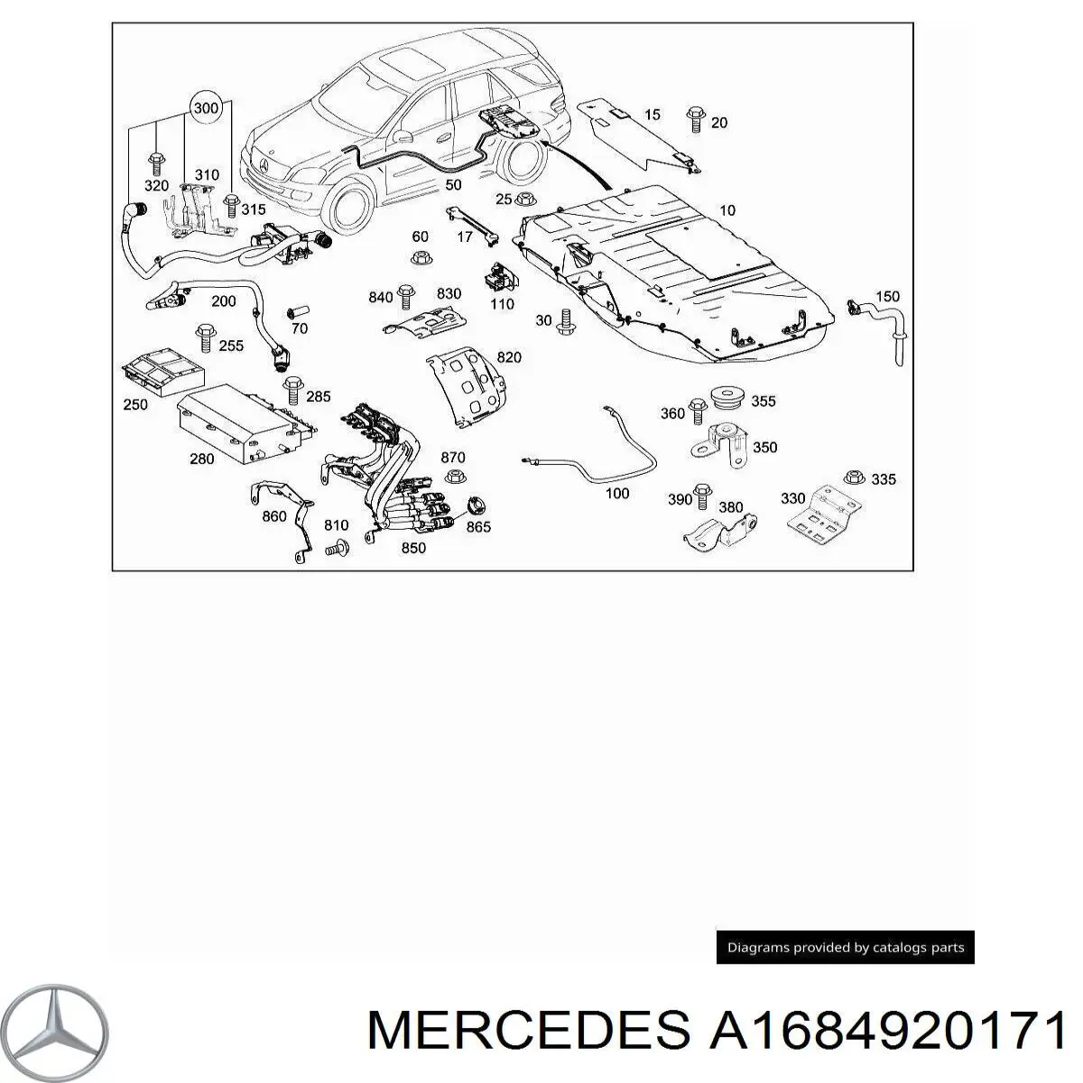  Mercedes A1684920171