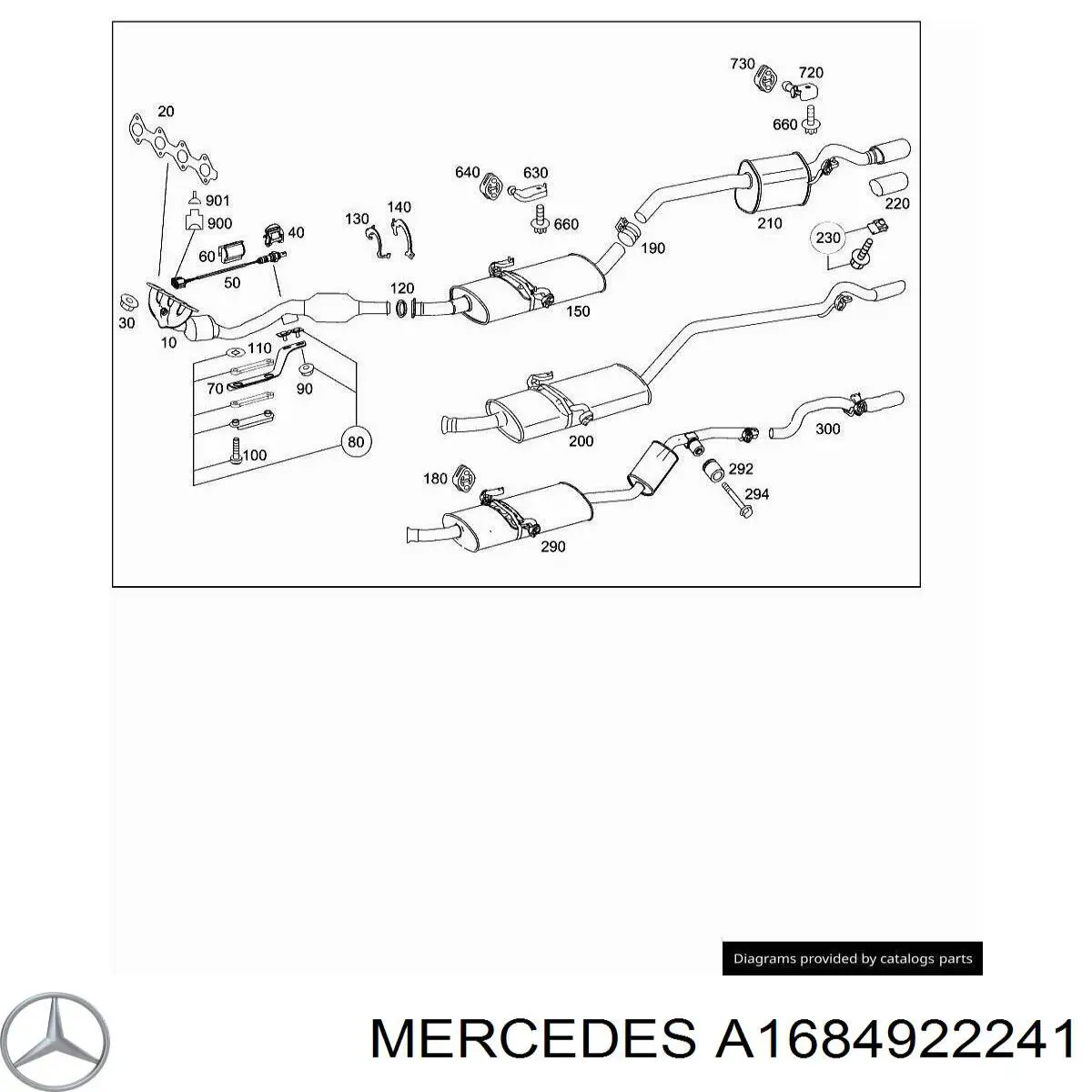  Mercedes A1684922241 цена, от 19.98 USD