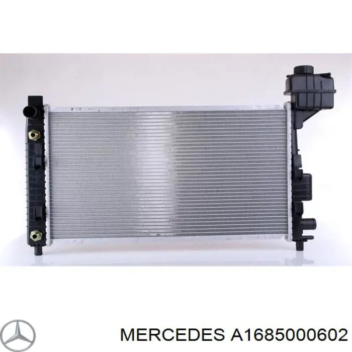 A1685000602 Mercedes radiador de esfriamento de motor