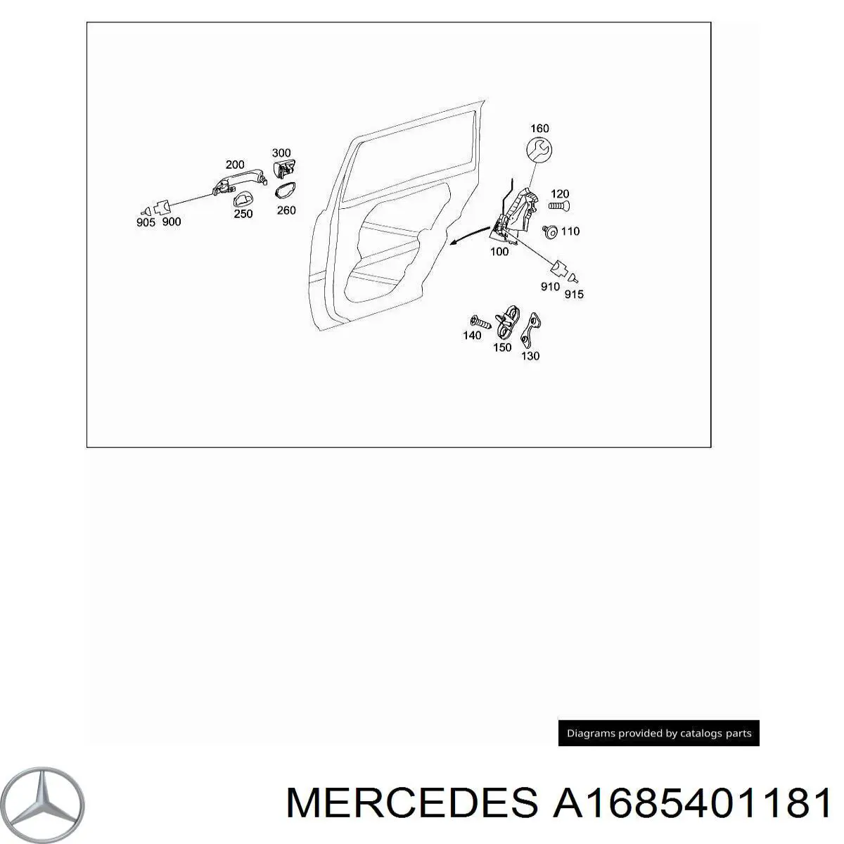 Купить 1685401181 Mercedes 