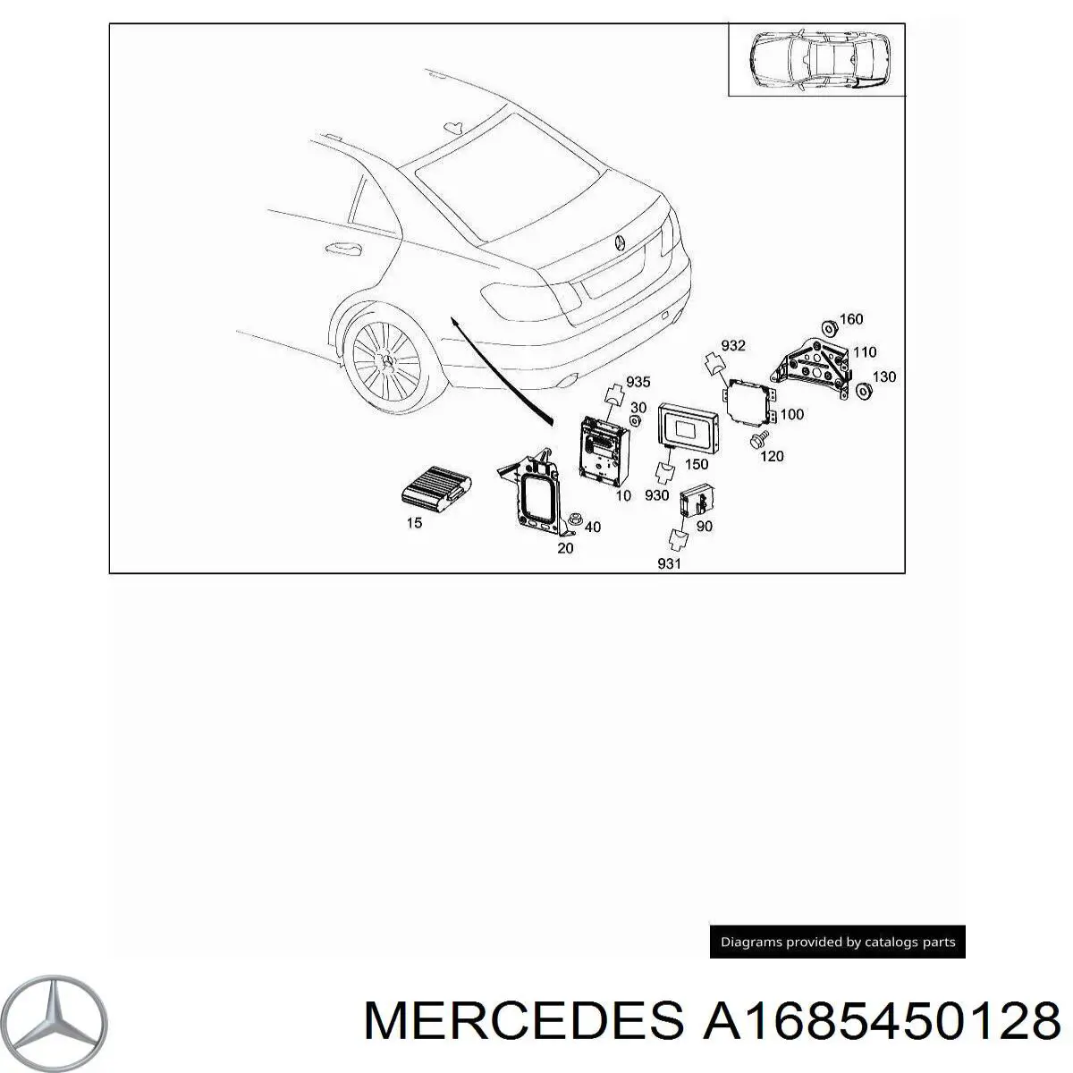  Mercedes 1685450128 цена, от 1.22 USD