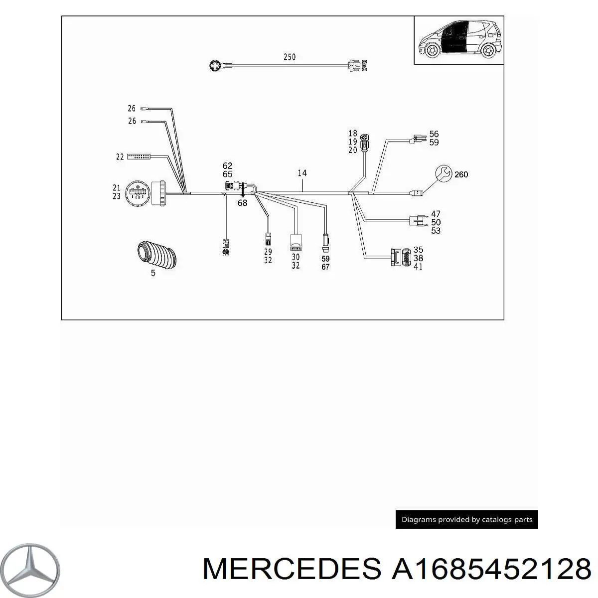  Mercedes 1685452128 цена, от 1.35 USD