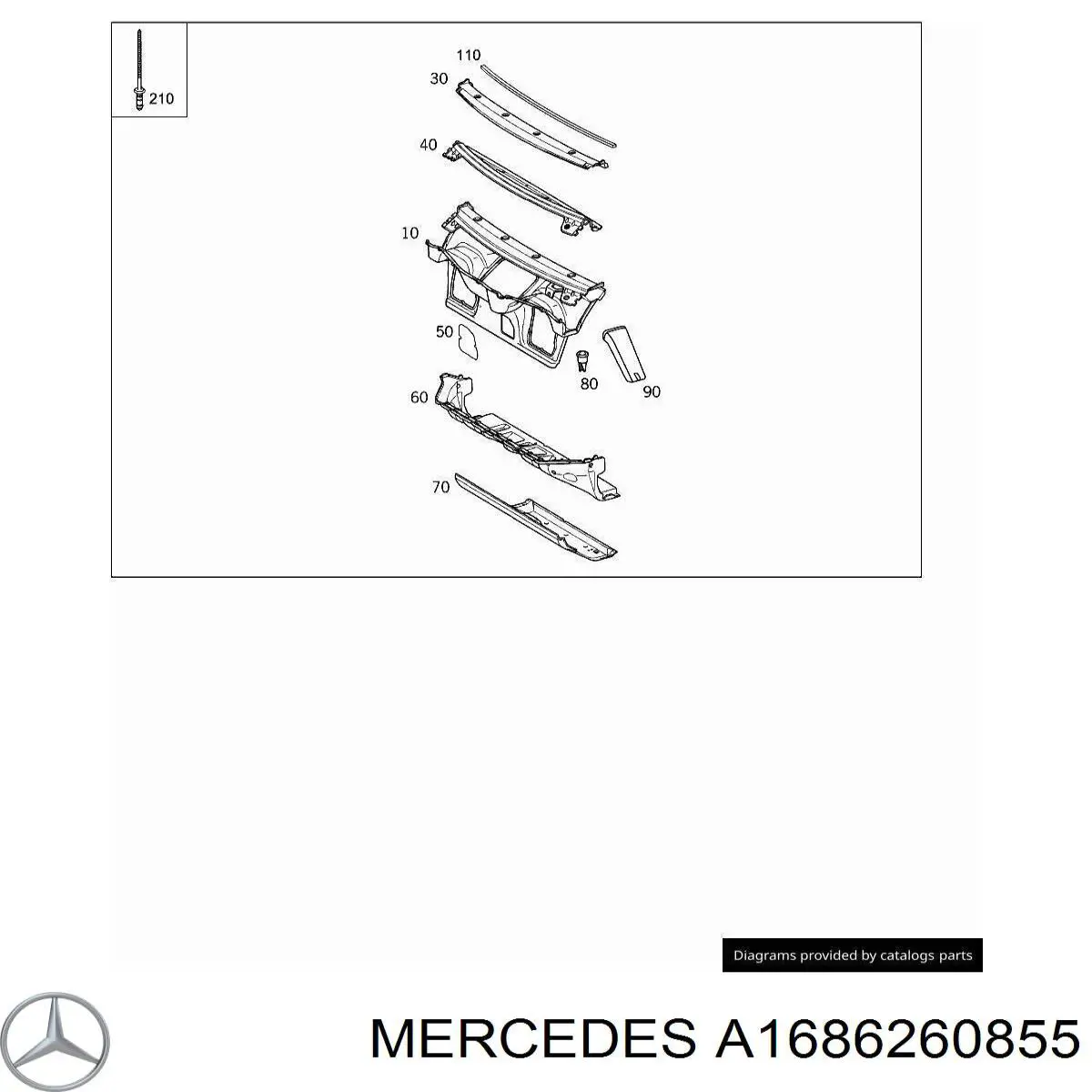 A1686260855 Mercedes 