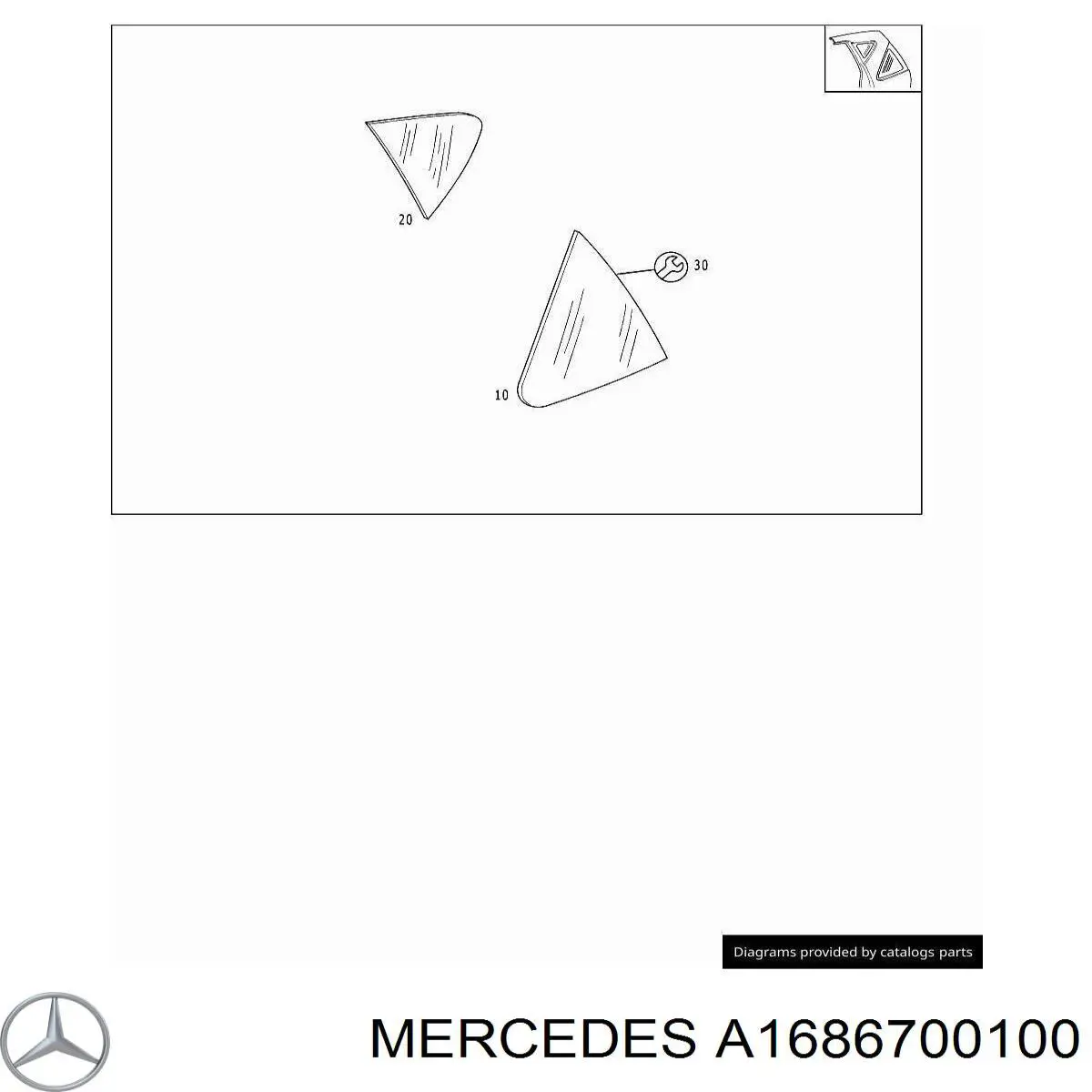 A1686700100 Mercedes 