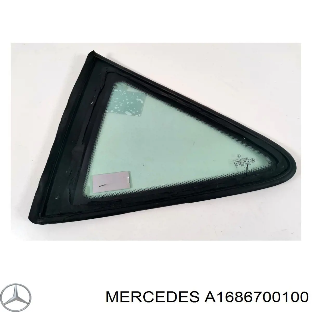 Стекло багажника, левое Mercedes 1686700100 цена, от 12.67 USD