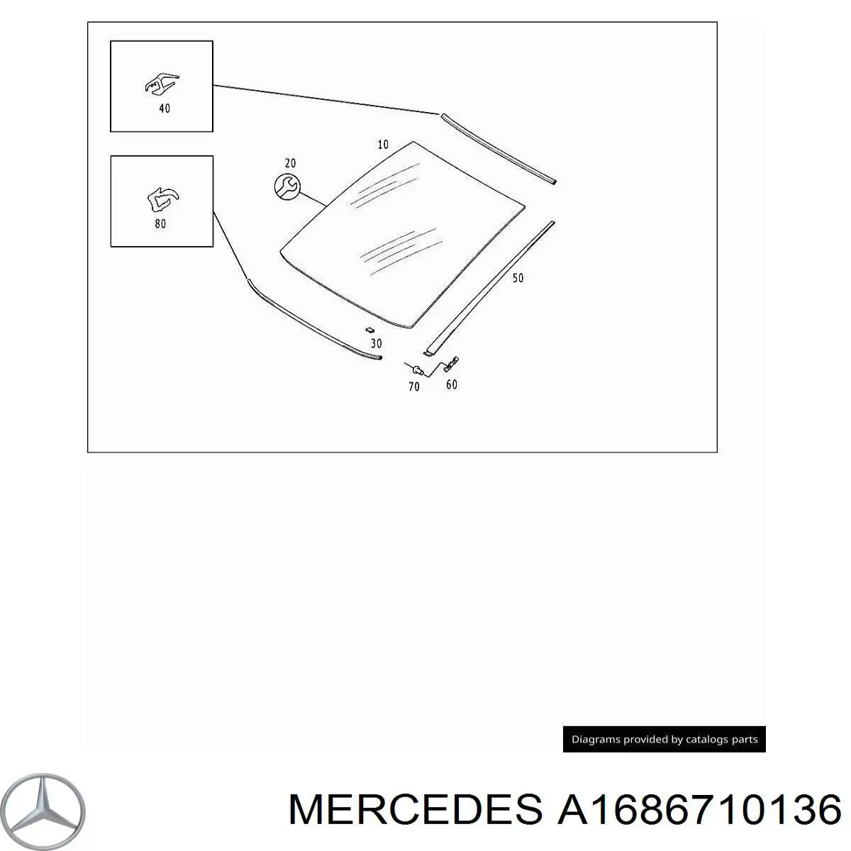 A1686710136 Mercedes 