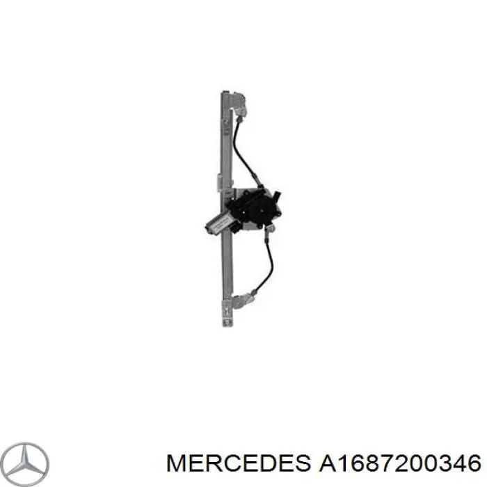Механизм стеклоподъемника водительской двери Mercedes A1687200346 цена, от 18.31 USD