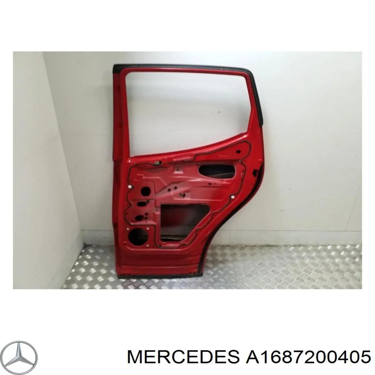 Купить 1687200405 Mercedes Дверь передняя правая