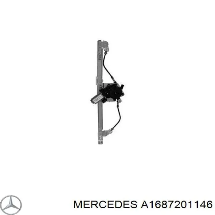 Механизм стеклоподъемника двери передней левой Mercedes A1687201146