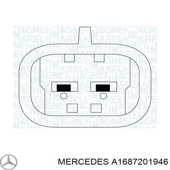 Механизм стеклоподъемника двери передней левой A1687201946 Mercedes