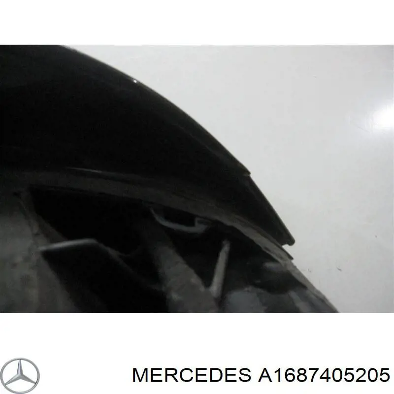 Крышка багажника на Mercedes A (W168)