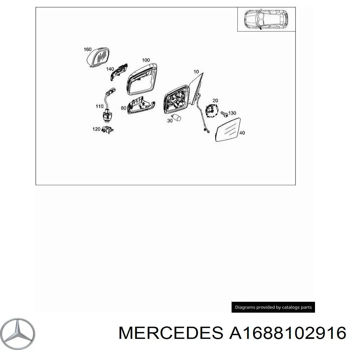 A1688102916 Mercedes 