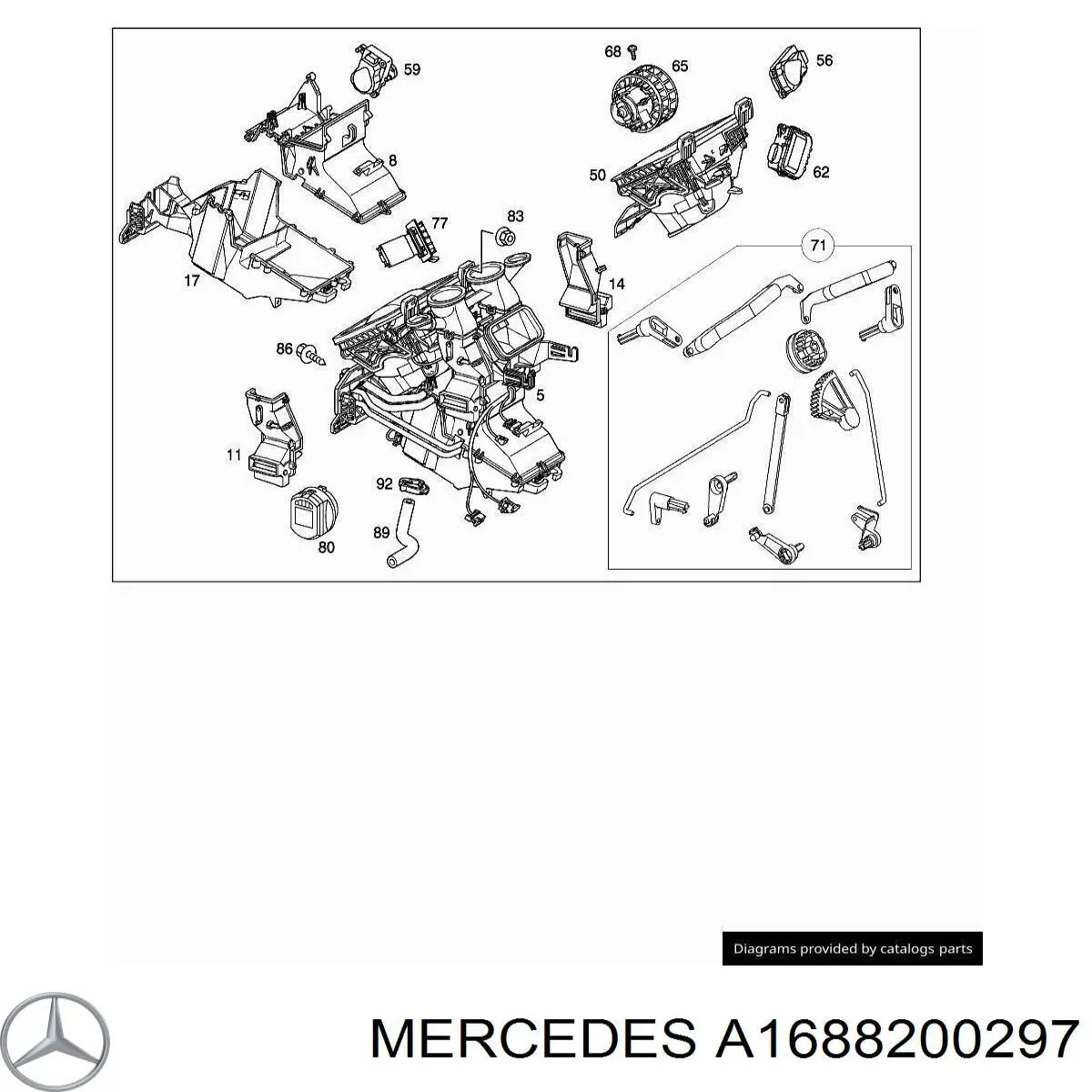 A1688200297 Mercedes 