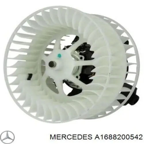 Вентилятор печки A1688200542 Mercedes