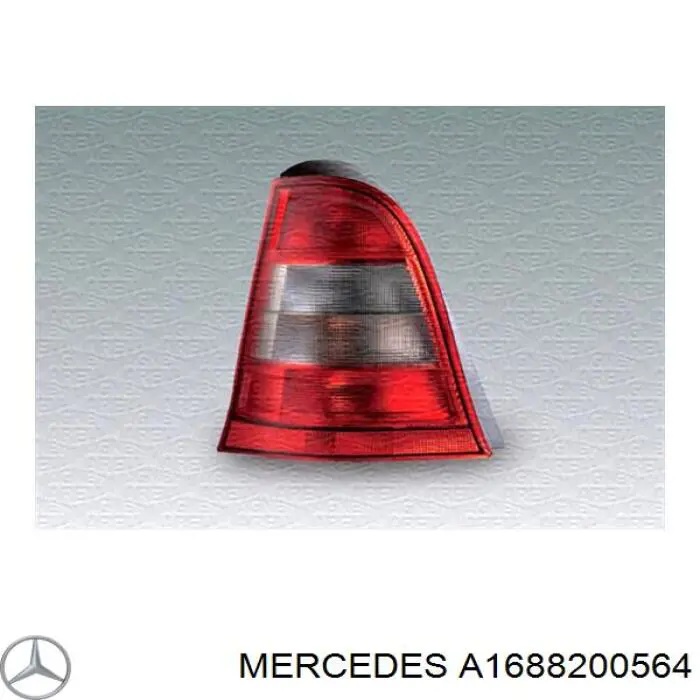 A1688200564 Mercedes фонарь задний левый