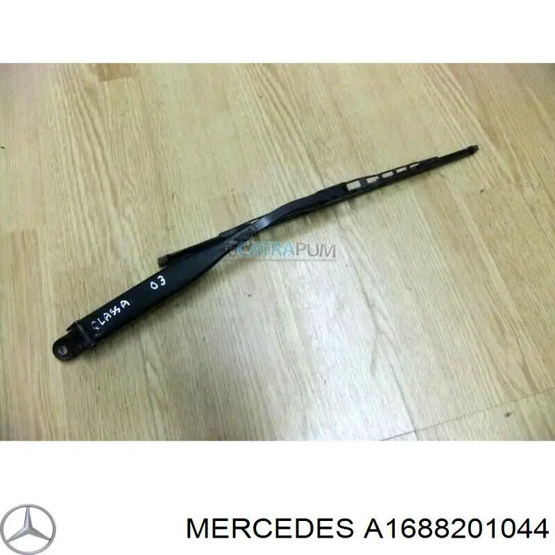 Купить 1688201044 Mercedes Рычаг-поводок стеклоочистителя заднего стекла