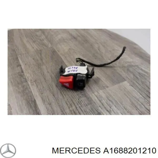 Кнопка аварийного сигнала Mercedes 1688201210 цена, от 2.82 USD
