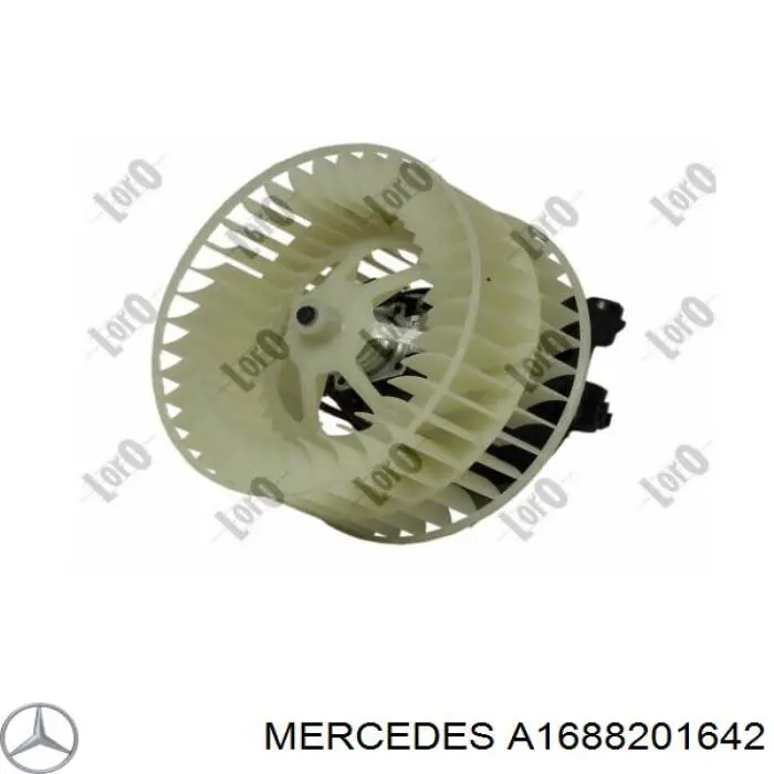 Мотор вентилятора печки (отопителя салона) Mercedes A1688201642 цена, от 19.00 USD