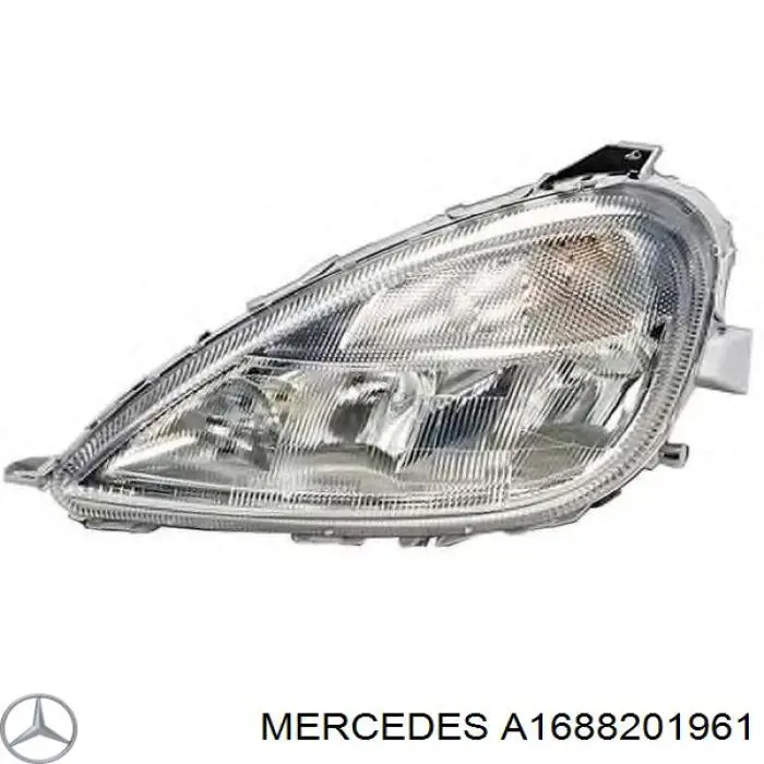 Фара левая Mercedes A1688201961 цена, от 26.81 USD