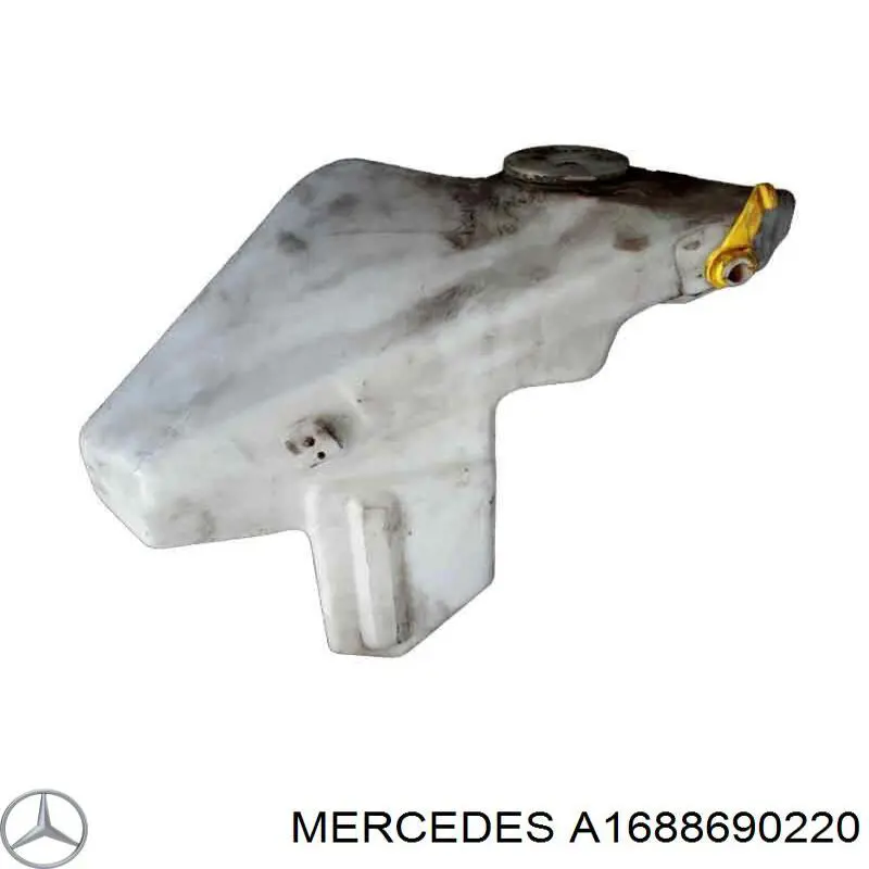 Tanque de fluido para lavador de vidro para Mercedes A (W168)