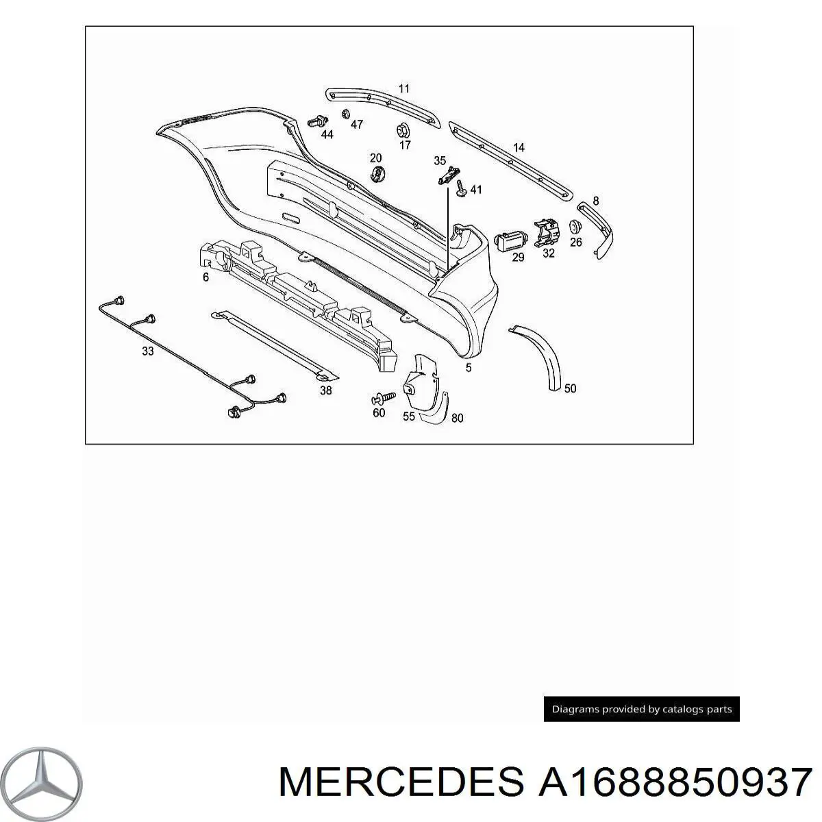 A1688850937 Mercedes 