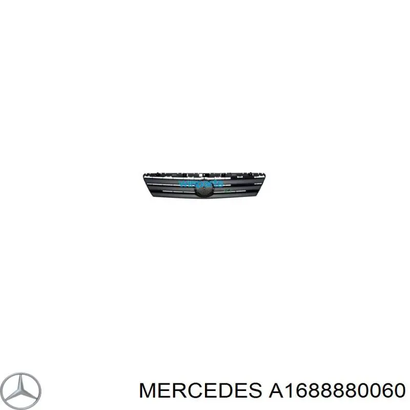 Решетка радиатора на Mercedes A  W168