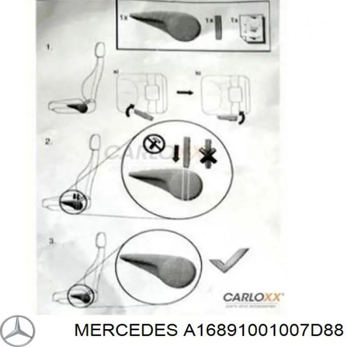  A16891001007D88 Mercedes