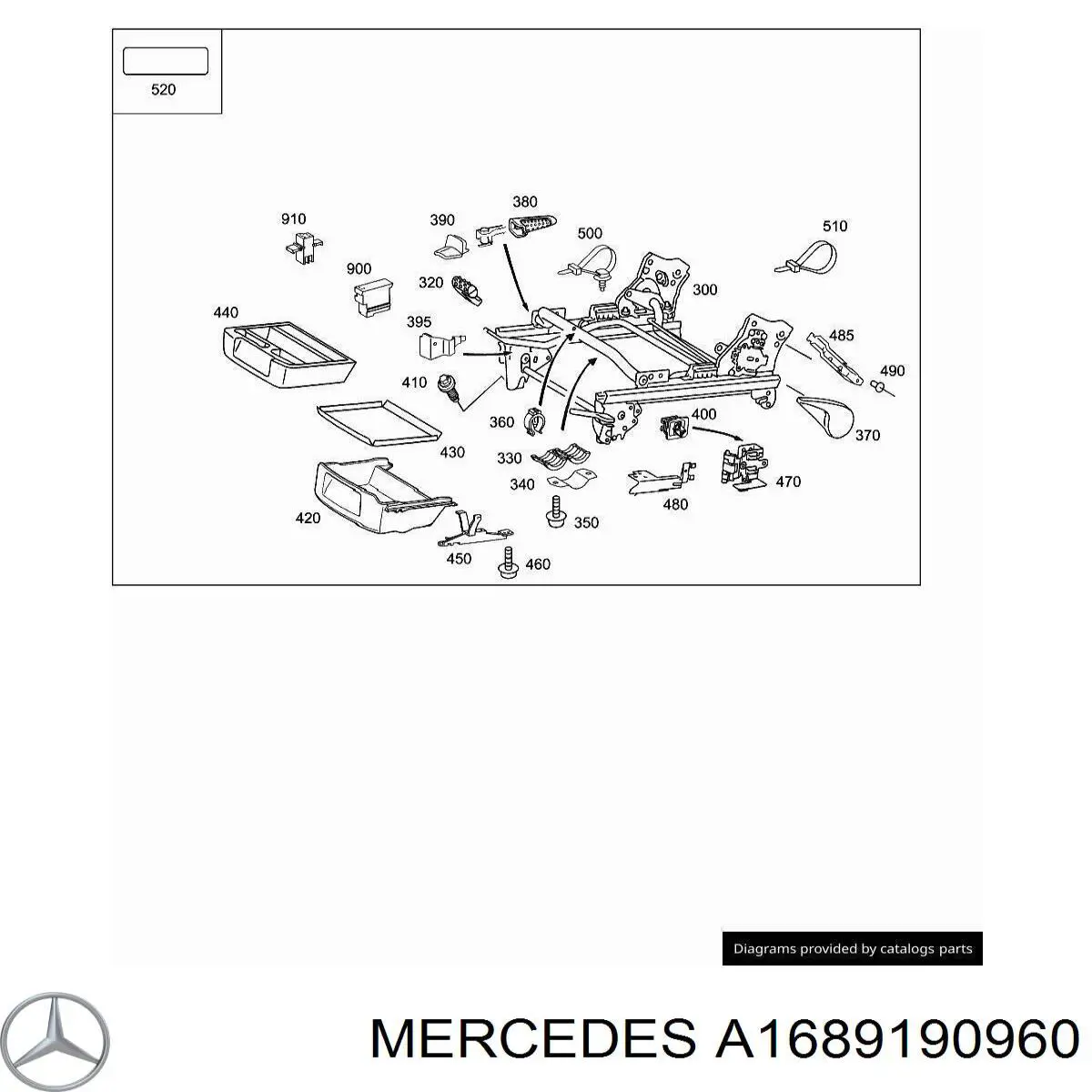  A1689190960 Mercedes