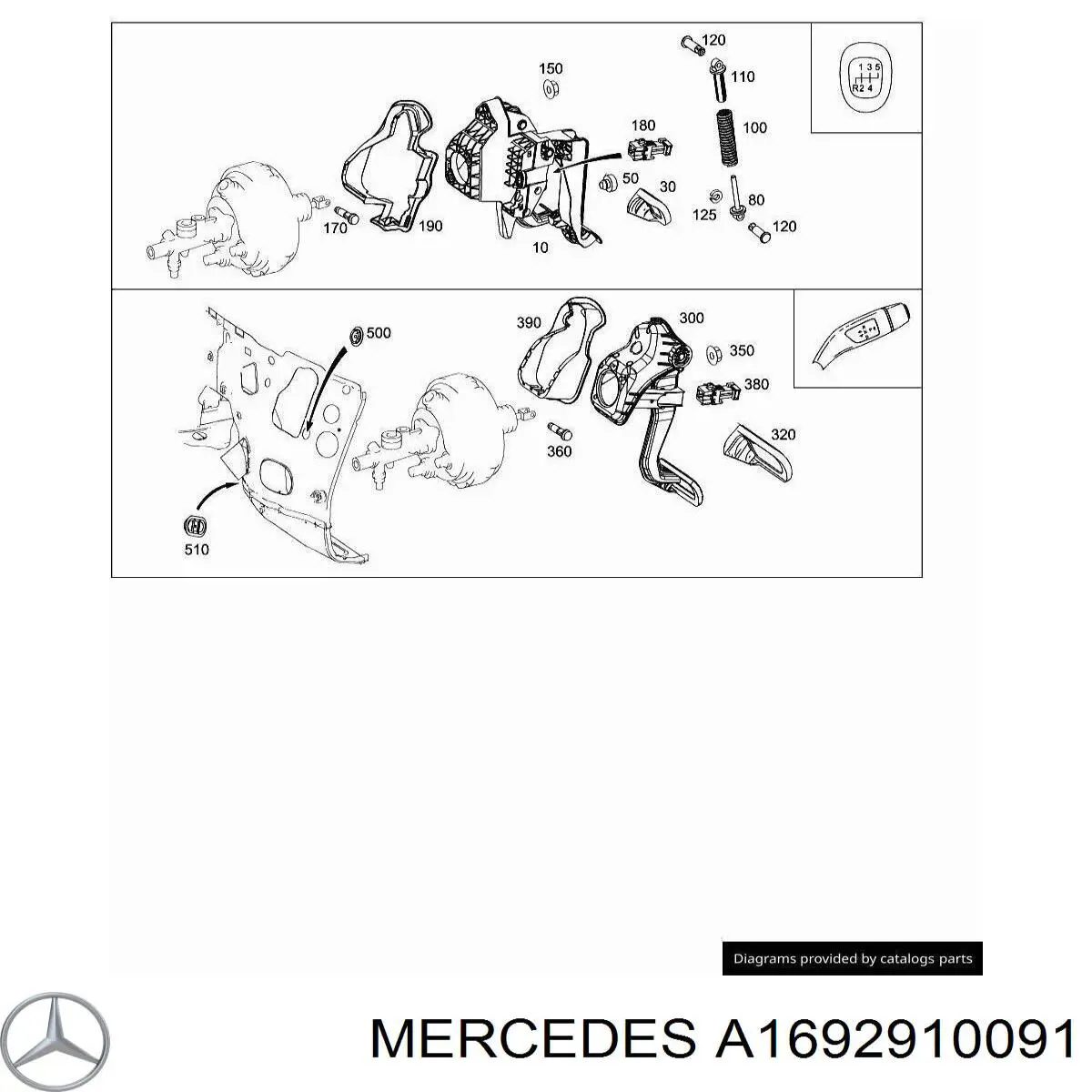 A1692910091 Mercedes 