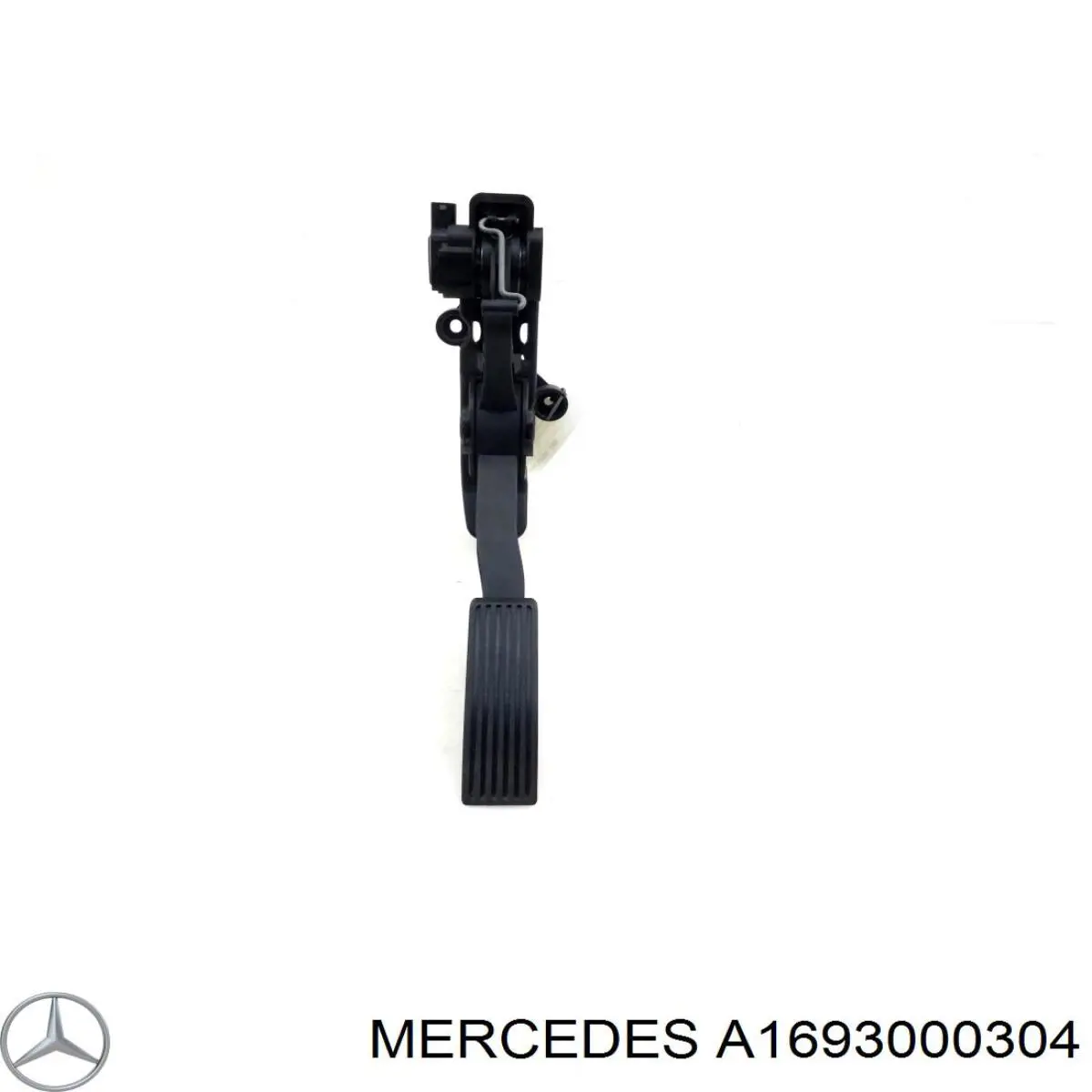 Педаль акселератора на Mercedes A (W169)
