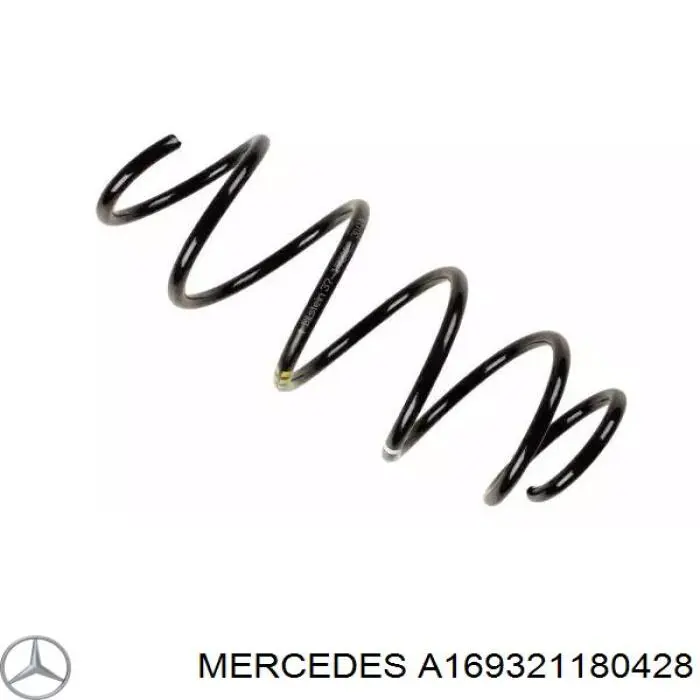 A169321180428 Mercedes пружина передняя
