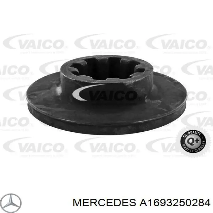 A1693250284 Mercedes проставка (резиновое кольцо пружины задней верхняя)
