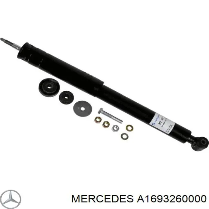 A1693260000 Mercedes амортизатор задний