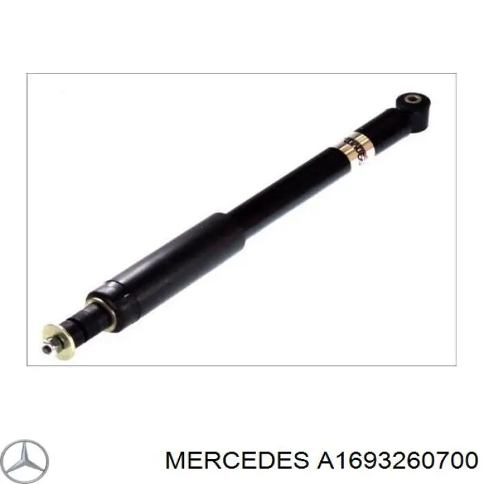 A1693260700 Mercedes Амортизаторы задние