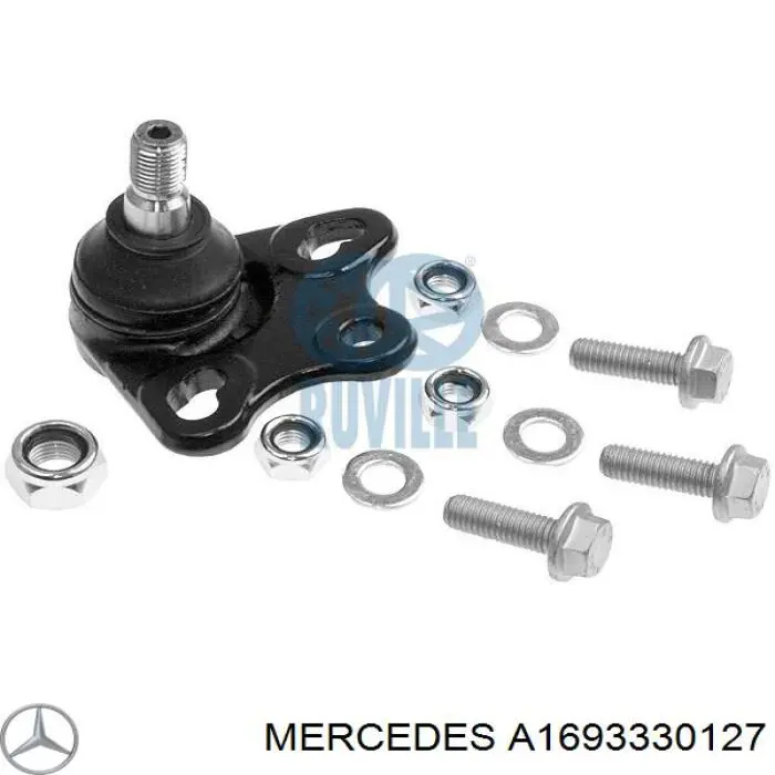 Шаровая опора, нижняя Mercedes A1693330127 цена, от 32.16 USD