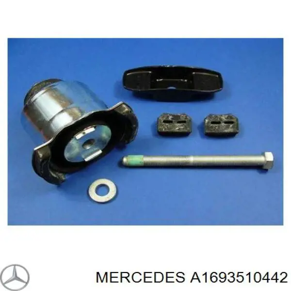 A1693510442 Mercedes сайлентблок задней балки (подрамника)