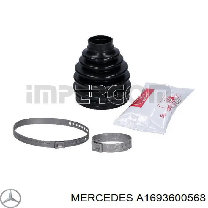 Пыльник ШРУСа наружный A1693600568 Mercedes