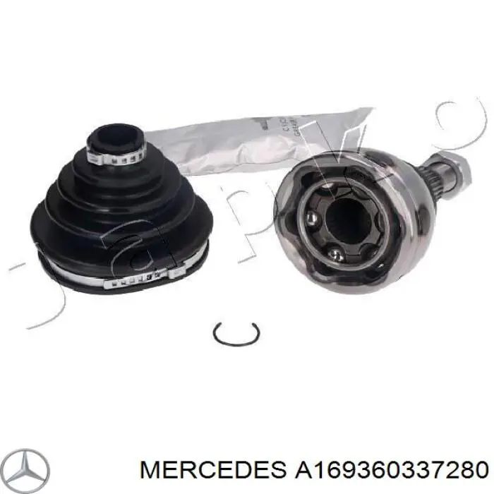 Левая полуось A169360337280 Mercedes