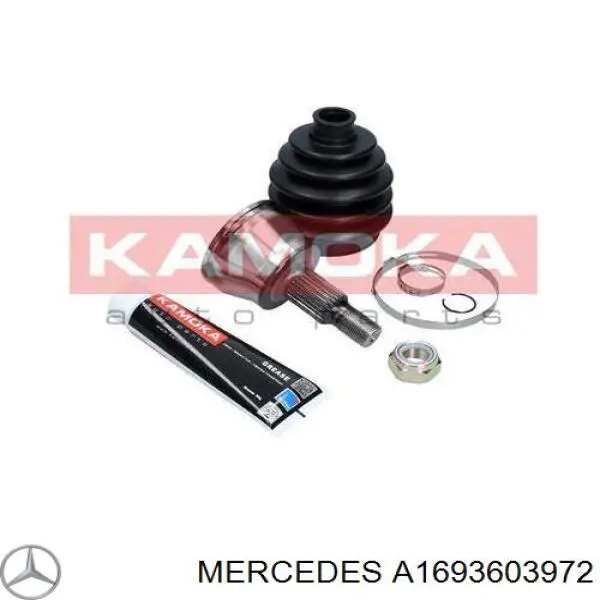 Левая полуось A1693603972 Mercedes