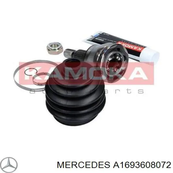 Полуось задняя правая Mercedes A1693608072 цена, от 152.03 USD