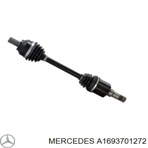 A1693701272 Mercedes semieixo (acionador dianteiro direito)
