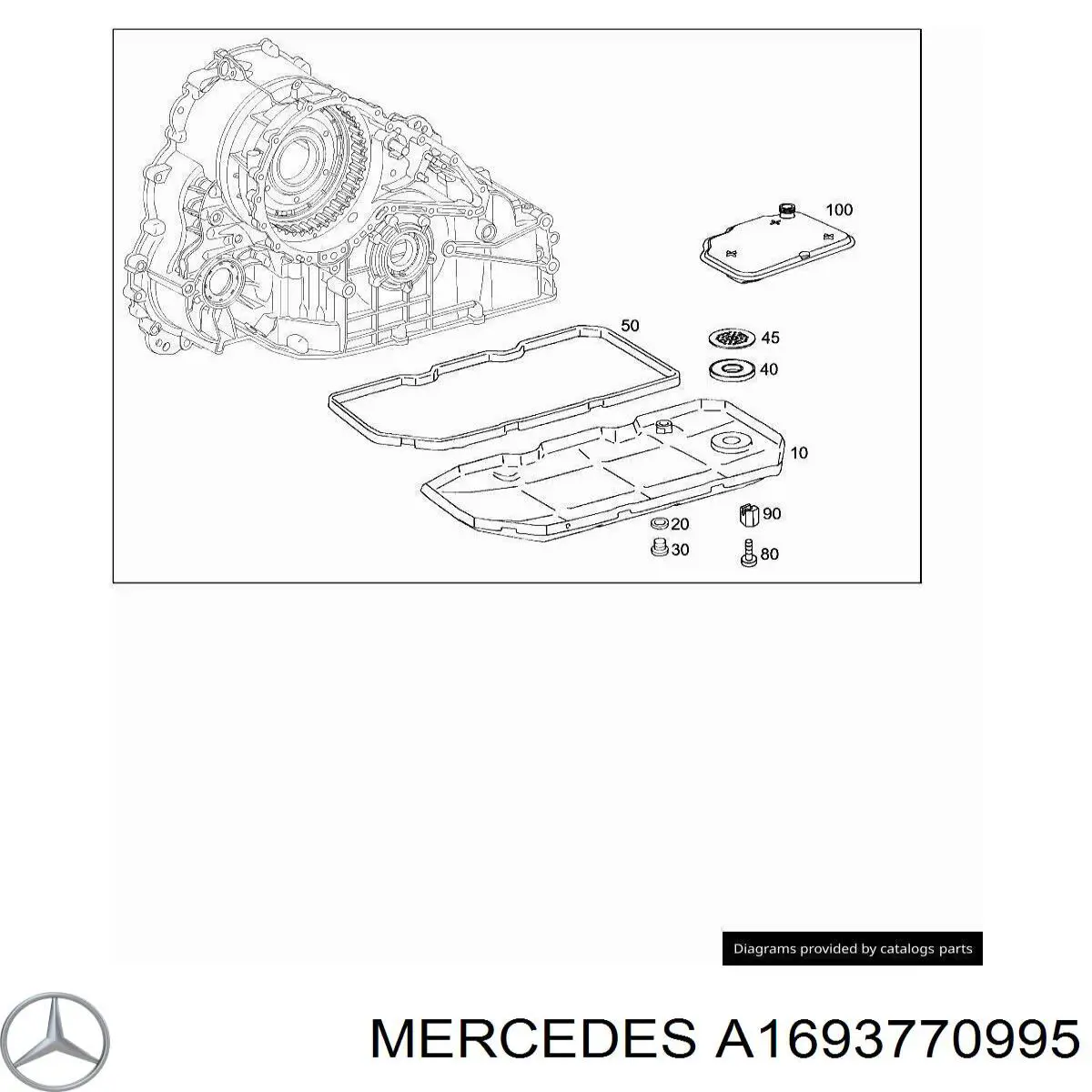 A1693770995 Mercedes Масляный фильтр АКПП