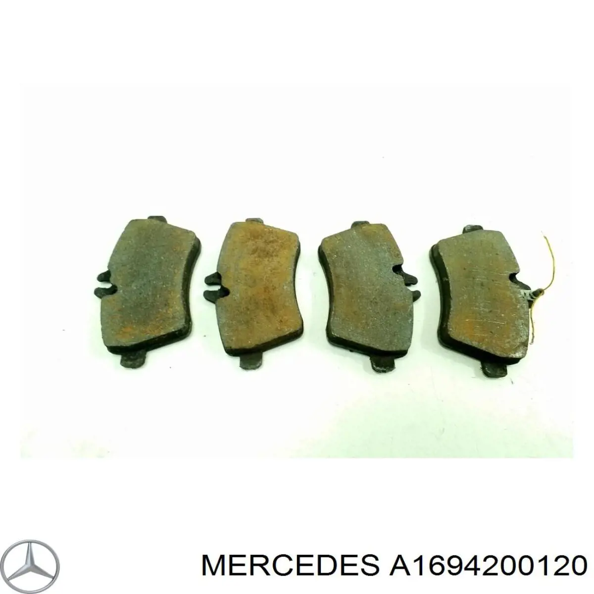 Передние тормозные колодки A1694200120 Mercedes