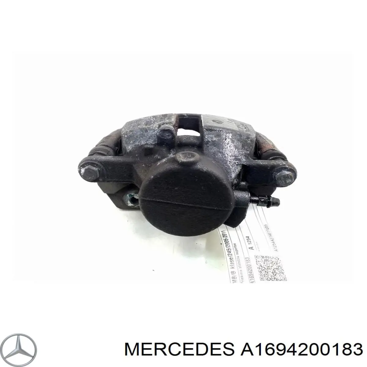 Суппорт тормозной передний левый A1694200183 Mercedes