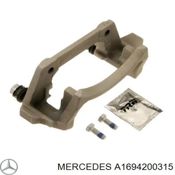 A1694200315 Mercedes скоба тормозного суппорта переднего