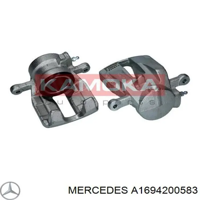 Купить A1694200583 Mercedes Суппорт тормозной передний левый