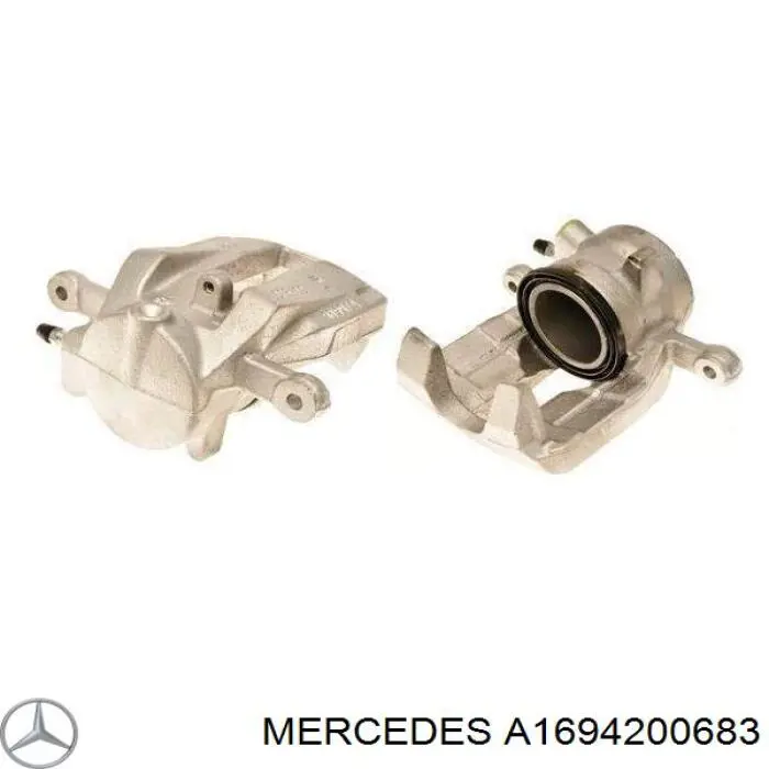 Суппорт тормозной передний правый A1694200683 Mercedes