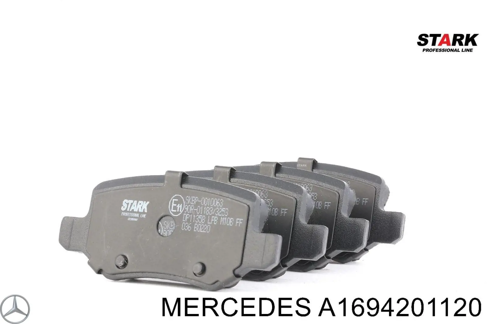 Колодки дисковые  Mercedes A1694201120 цена, от 16.64 USD