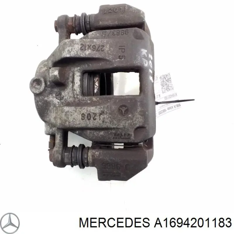 Суппорт тормозной передний левый A1694201183 Mercedes