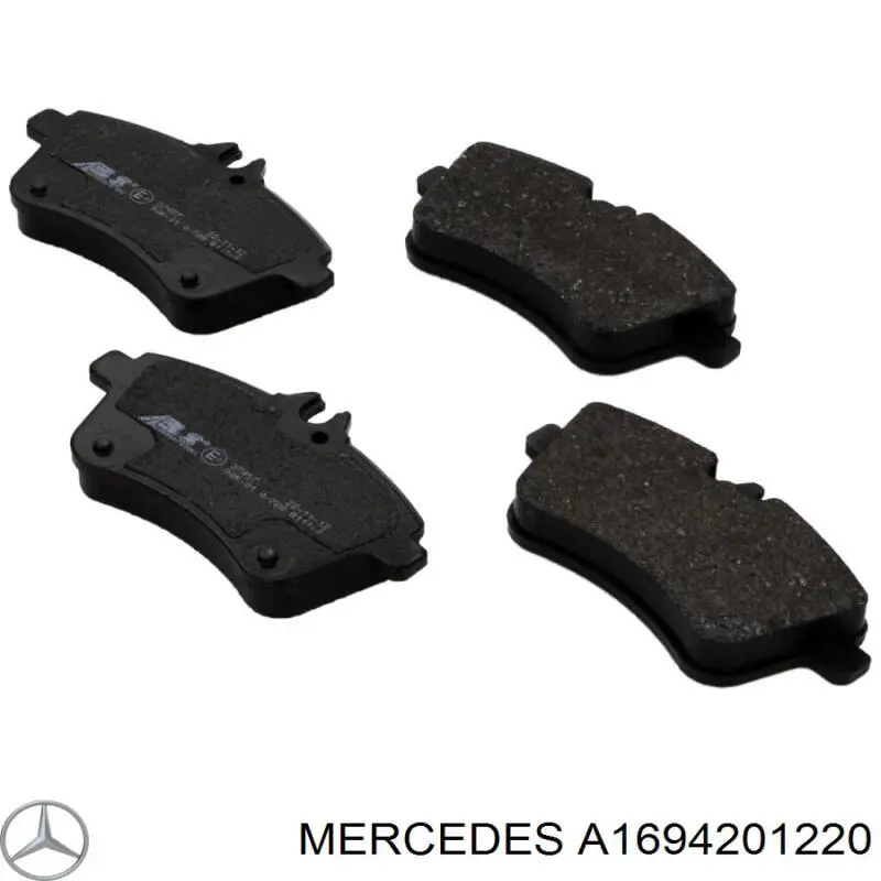 Передние тормозные колодки A1694201220 Mercedes
